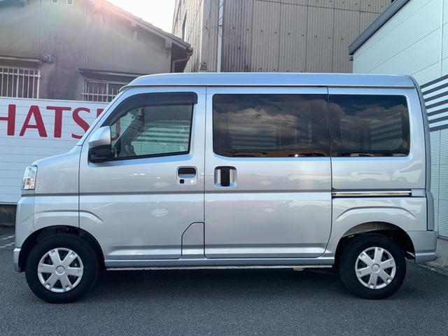 ハイゼットカーゴクルーズターボ９インチスマホ連携ディスプレイオーディオ　バックカメラ　視界補助パック（スマートインナーミラー）　マニュアルエアコン　リアヒーター　アイドリングストップ　プッシュボタンスタート　電動格納式ミラー（奈良県）の中古車