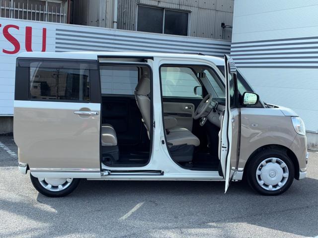 ムーヴキャンバスＧメイクアップＶＳ　ＳＡIII純正８インチナビゲーション　ドライブレコーダー　ＥＴＣ　パノラマモニター　運転席シートヒーター　ＬＥＤヘッドランプ　両側パワースライドドア　プッシュボタンスタート　アイドリングストップ　キーフリー（奈良県）の中古車