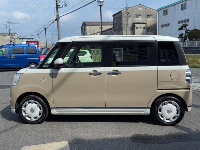 ムーヴキャンバスＧメイクアップＶＳ　ＳＡIII純正８インチナビゲーション　ドライブレコーダー　ＥＴＣ　パノラマモニター　運転席シートヒーター　ＬＥＤヘッドランプ　両側パワースライドドア　プッシュボタンスタート　アイドリングストップ　キーフリー（奈良県）の中古車