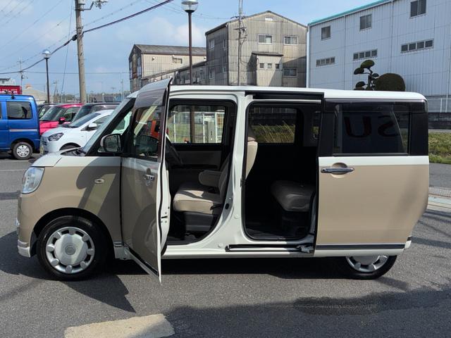 ムーヴキャンバスＧメイクアップＶＳ　ＳＡIII純正８インチナビゲーション　ドライブレコーダー　ＥＴＣ　パノラマモニター　運転席シートヒーター　ＬＥＤヘッドランプ　両側パワースライドドア　プッシュボタンスタート　アイドリングストップ　キーフリー（奈良県）の中古車