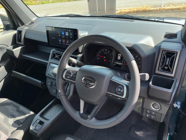 タフトＧターボ　クロムベンチャー９インチスマホ連携ディスプレイオーディオ　バックカメラ　アダプティブクルーズコントロール　ＬＥＤヘッドランプ　電動パーキング　前席シートヒーター　プッシュボタンスタート　コーナーセンサー（奈良県）の中古車