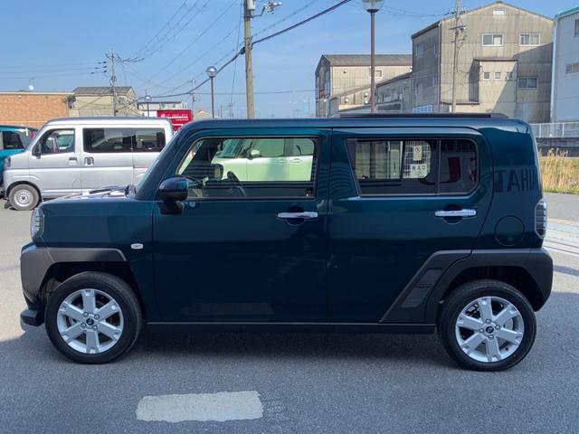 タフトＧターボ　クロムベンチャー９インチスマホ連携ディスプレイオーディオ　バックカメラ　アダプティブクルーズコントロール　ＬＥＤヘッドランプ　電動パーキング　前席シートヒーター　プッシュボタンスタート　コーナーセンサー（奈良県）の中古車