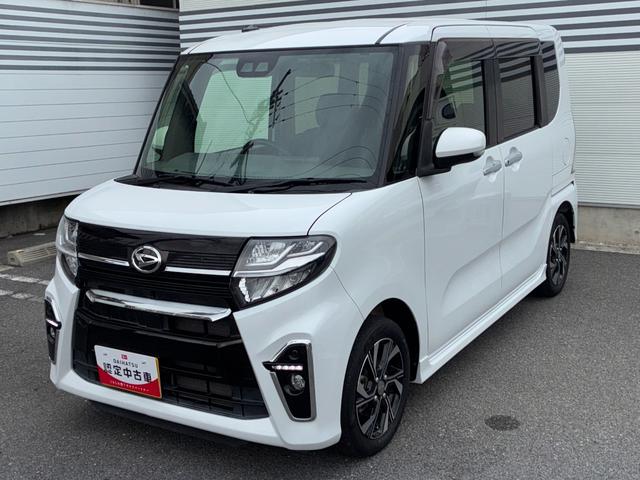 タントカスタムXセレクションナビゲーション バックカメラ LEDヘッドランプ 前席シートヒーター 運転席ロングスライドシート 両側パワースライドドア コーナーセンサー(奈良県)の中古車