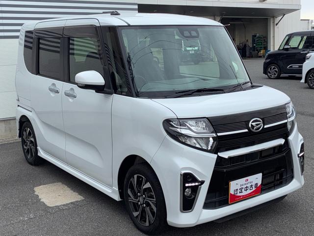 タントカスタムXセレクションナビゲーション バックカメラ LEDヘッドランプ 前席シートヒーター 運転席ロングスライドシート 両側パワースライドドア コーナーセンサー(奈良県)の中古車