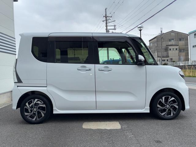 タントカスタムXセレクションナビゲーション バックカメラ LEDヘッドランプ 前席シートヒーター 運転席ロングスライドシート 両側パワースライドドア コーナーセンサー(奈良県)の中古車