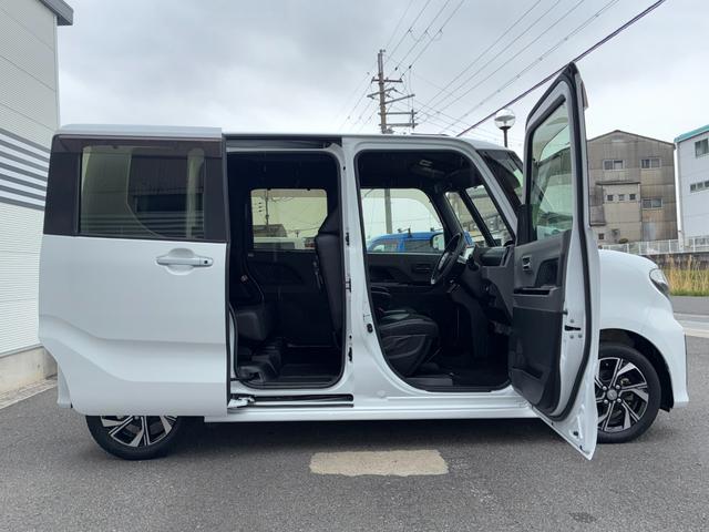 タントカスタムXセレクションナビゲーション バックカメラ LEDヘッドランプ 前席シートヒーター 運転席ロングスライドシート 両側パワースライドドア コーナーセンサー(奈良県)の中古車