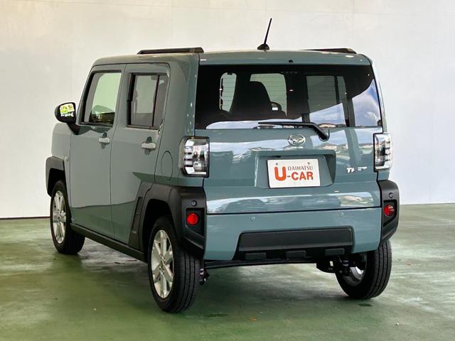 タフトＧバックカメラ対応　全車速追従機能付ＡＣＣ　コ−ナ−センサ−　衝突被害軽減ブレーキ　電動パーキング　アイドリングストップ機能　前席シ−トヒ−タ−　プッシュボタンスタ−ト　ＬＥＤヘッドライト（奈良県）の中古車