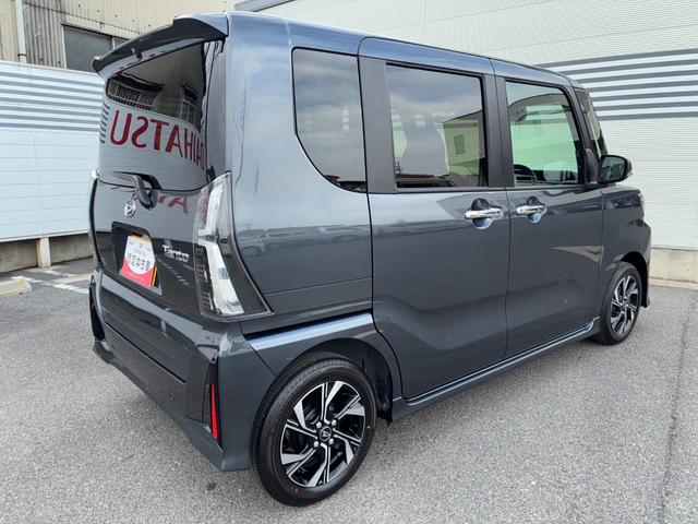 タントカスタムＸリミテッド９インチスマホ連携ディスプレイオーディオ　バックカメラ　ＥＴＣ　アダプティブクルーズコントロール　ＬＥＤヘッドランプ　電動パーキング　両側パワースライドドア　コーナーセンサー　キーフリーシステム（奈良県）の中古車