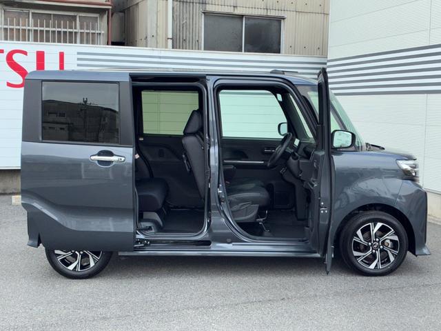 タントカスタムＸリミテッド９インチスマホ連携ディスプレイオーディオ　バックカメラ　ＥＴＣ　アダプティブクルーズコントロール　ＬＥＤヘッドランプ　電動パーキング　両側パワースライドドア　コーナーセンサー　キーフリーシステム（奈良県）の中古車