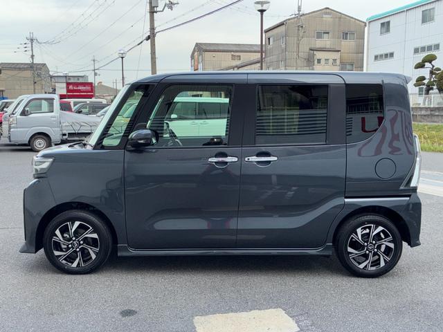 タントカスタムＸリミテッド９インチスマホ連携ディスプレイオーディオ　バックカメラ　ＥＴＣ　アダプティブクルーズコントロール　ＬＥＤヘッドランプ　電動パーキング　両側パワースライドドア　コーナーセンサー　キーフリーシステム（奈良県）の中古車