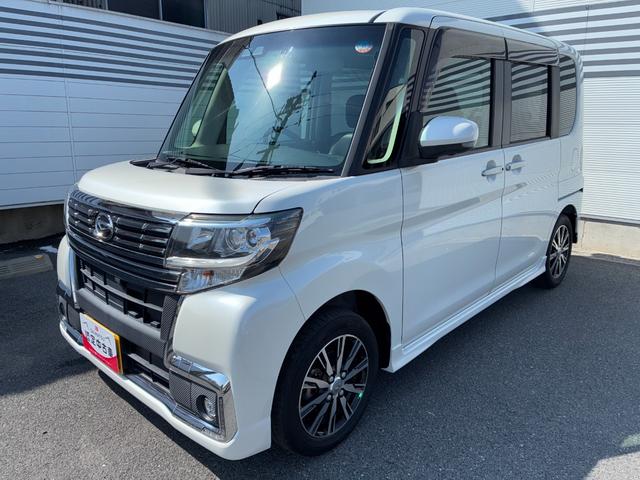 タントカスタムＸ　トップエディションリミテッドＳＡIIIナビゲーション　ドライブレコーダー　パノラマモニター　ＬＥＤヘッドランプ　オートエアコン　電動格納式ミラー　運転席シートヒーター　両側パワースライドドア　　オートハイビーム　キーフリーシステム（奈良県）の中古車
