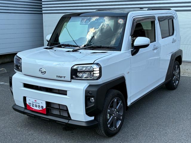 タフトＧターボナビゲーション　ドライブレコーダー　バックカメラ　ＬＥＤヘッドランプ　電動パーキング　アダプティブクルーズコントロール　前席シートヒーター　アイドリングストップ　キーフリーシステム（奈良県）の中古車