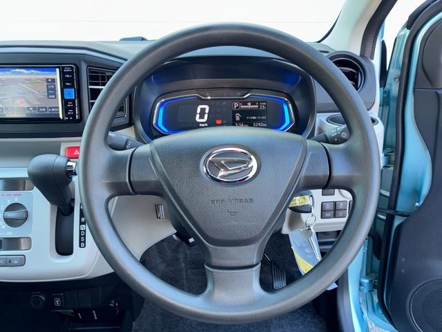 ミライースＸ　ＳＡIIIナビゲーション　ドライブレコーダー　ＬＥＤヘッドランプ　マニュアルエアコン　電動格納式ミラー　オートハイビーム　コーナーセンサー　キーレスエントリー（奈良県）の中古車