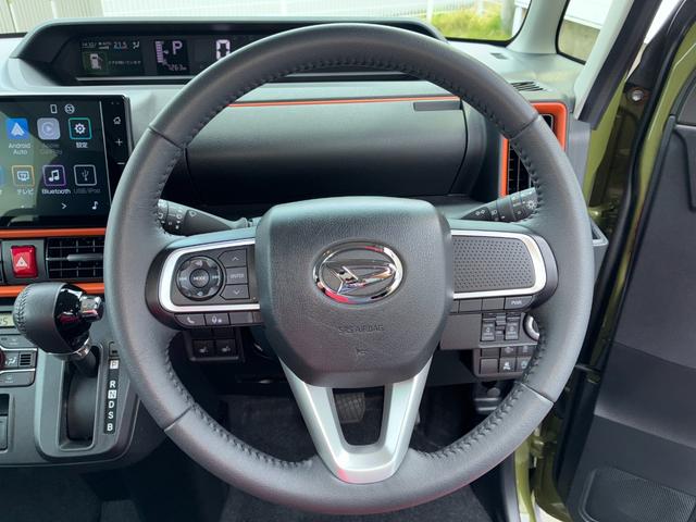 タントファンクロスターボ９インチスマホ連携ディスプレイオーディオ　ドライブレコーダー　バックカメラ　ＬＥＤヘッドランプ　電動パーキング　前席シートヒーター　両側パワースライドドア　アイドリングストップ　キーフリーシステム（奈良県）の中古車