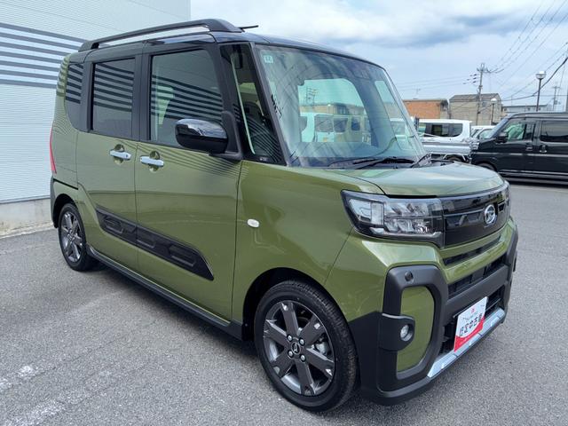 タントファンクロスターボ９インチスマホ連携ディスプレイオーディオ　ドライブレコーダー　バックカメラ　ＬＥＤヘッドランプ　電動パーキング　前席シートヒーター　両側パワースライドドア　アイドリングストップ　キーフリーシステム（奈良県）の中古車