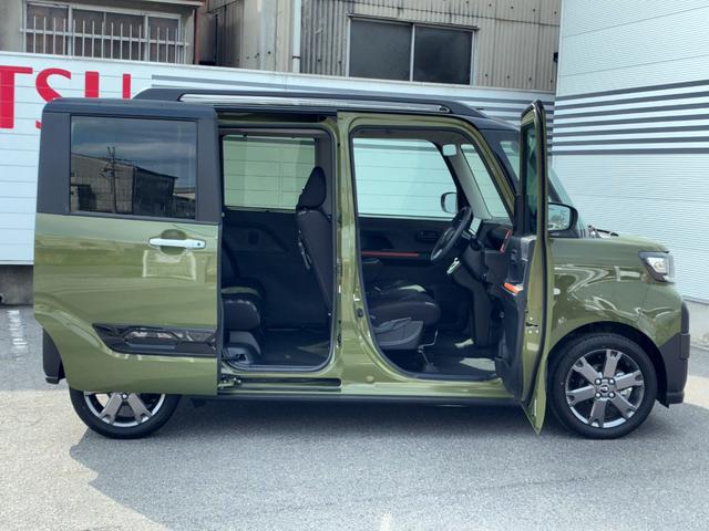 タントファンクロスターボ９インチスマホ連携ディスプレイオーディオ　ドライブレコーダー　バックカメラ　ＬＥＤヘッドランプ　電動パーキング　前席シートヒーター　両側パワースライドドア　アイドリングストップ　キーフリーシステム（奈良県）の中古車