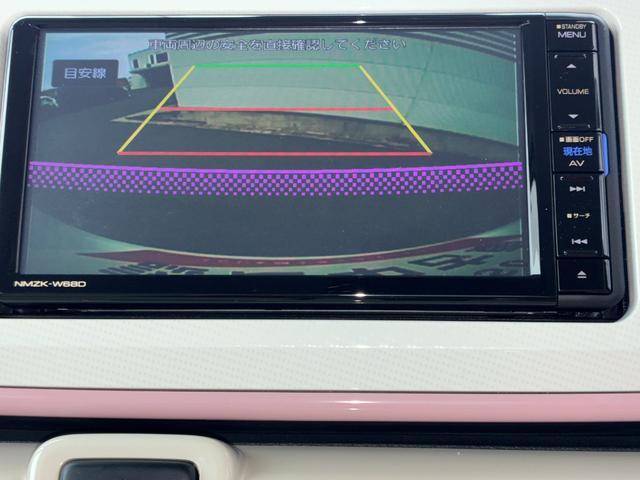 ムーヴキャンバスＸリミテッドメイクアップ　ＳＡIIIナビゲーション　ドライブレコーダー　ＥＴＣ　バックカメラ　電動格納式ミラー　オートエアコン　両側パワースライドドア　アイドリングストップ　プッシュボタンスタート　オートハイビーム（奈良県）の中古車