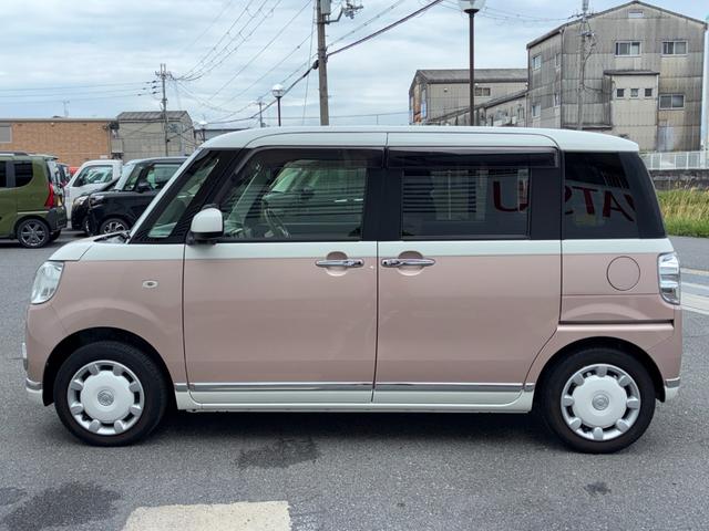 ムーヴキャンバスＸリミテッドメイクアップ　ＳＡIIIナビゲーション　ドライブレコーダー　ＥＴＣ　バックカメラ　電動格納式ミラー　オートエアコン　両側パワースライドドア　アイドリングストップ　プッシュボタンスタート　オートハイビーム（奈良県）の中古車