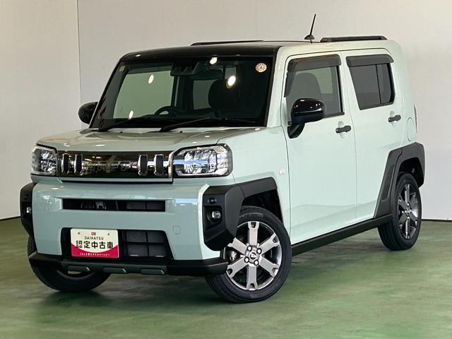 タフトＧターボ　ダーククロムベンチャーナビ　ドラレコ　コ−ナ−センサ−　衝突被害軽減ブレーキ　全車速追従機能付ＡＣＣ　フロントシ−トヒ−タ−　アイドリングストップ機能　電動パーキング　バックカメラ（奈良県）の中古車
