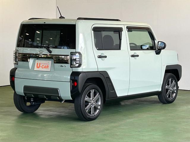 タフトＧターボ　ダーククロムベンチャーナビ　ドラレコ　コ−ナ−センサ−　衝突被害軽減ブレーキ　全車速追従機能付ＡＣＣ　フロントシ−トヒ−タ−　アイドリングストップ機能　電動パーキング　バックカメラ（奈良県）の中古車