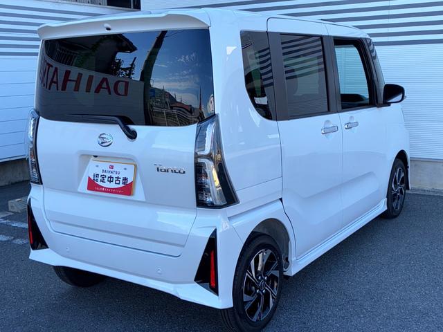 タントカスタムＸＬＥＤヘッドランプ　電動パーキング　両側パワースライドドア　プッシュボタンスタート　コーナーセンサー　オーディオ穴　パノラマモニター（メーカーオプション）（奈良県）の中古車