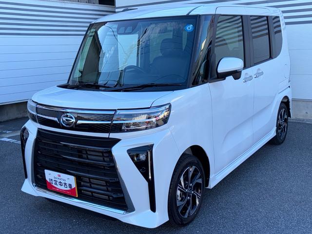 タントカスタムＸＬＥＤヘッドランプ　電動パーキング　両側パワースライドドア　プッシュボタンスタート　コーナーセンサー　オーディオ穴　パノラマモニター（メーカーオプション）（奈良県）の中古車