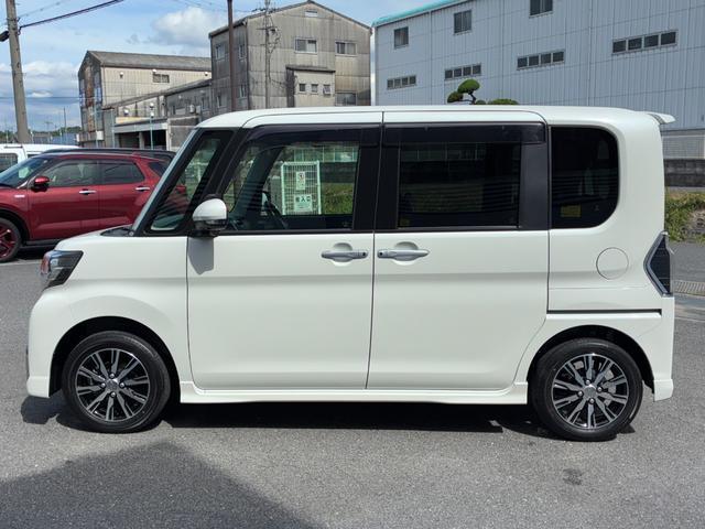 タントカスタムX トップエディションVS SAIII8インチ純正ナビゲーション パノラマモニター LEDヘッドランプ 運転席シートヒーター オートエアコン 両側パワースライドドア アイドリングストップ オートハイビーム キーフリーシステム(奈良県)の中古車