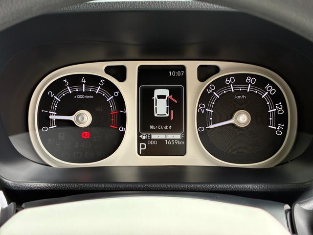ムーヴキャンバスストライプスGターボLEDヘッドランプ 電動パーキング 前席シートヒーター 両側パワースライドドア アダプティブ コーナーセンサー アイドリングストップ キーフリーシステム オーディオ穴 バックカメラ対応(奈良県)の中古車