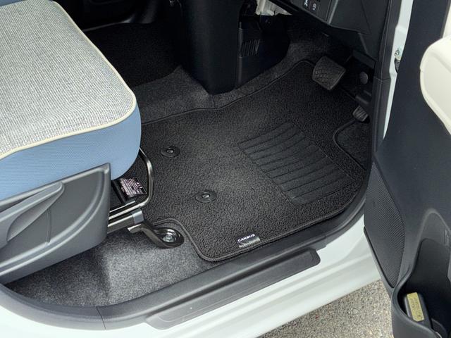 ムーヴキャンバスストライプスGターボLEDヘッドランプ 電動パーキング 前席シートヒーター 両側パワースライドドア アダプティブ コーナーセンサー アイドリングストップ キーフリーシステム オーディオ穴 バックカメラ対応(奈良県)の中古車