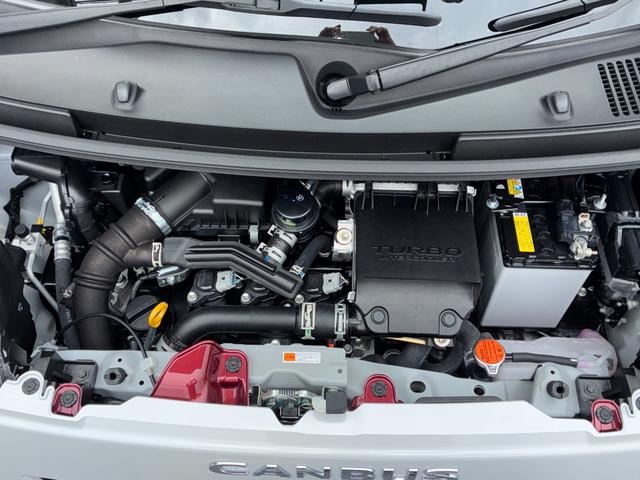ムーヴキャンバスストライプスGターボLEDヘッドランプ 電動パーキング 前席シートヒーター 両側パワースライドドア アダプティブ コーナーセンサー アイドリングストップ キーフリーシステム オーディオ穴 バックカメラ対応(奈良県)の中古車
