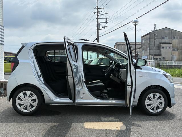 ミライースX SAIIILEDヘッドランプ マニュアルエアコン 電動格納式ミラー オートライト オートハイビーム キーレスエントリー コーナーセンサー オーディオ穴 バックカメラ対応(ナビ装着時)(奈良県)の中古車