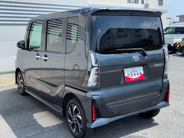 タントカスタムＸＬＥＤヘッドランプ　電動パーキング　両側パワースライドドア　前席シートヒーター　オートエアコン　電動格納式ミラー　コーナーセンサー　オーディオ穴　バックカメラ対応（ナビ装着時）　キーフリーシステム（奈良県）の中古車