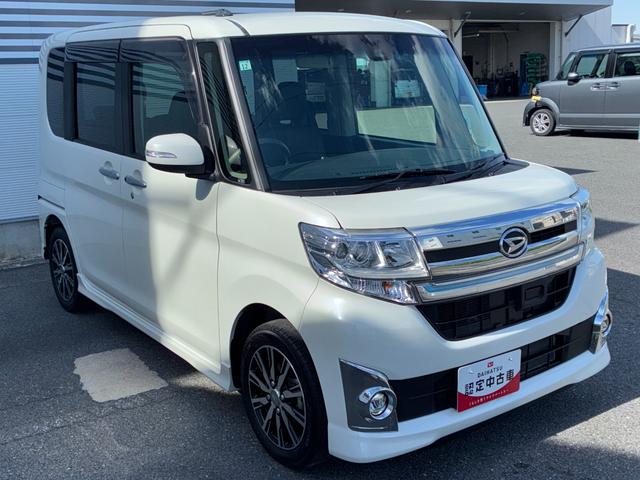 タントカスタムX トップエディションSAIIナビゲーション ドライブレコーダー ETC バックカメラ 助手席側パワースライドドア スマートアシスト オートエアコン 電動格納式ミラー アイドリングストップ キーフリーシステム アルミホイール(奈良県)の中古車