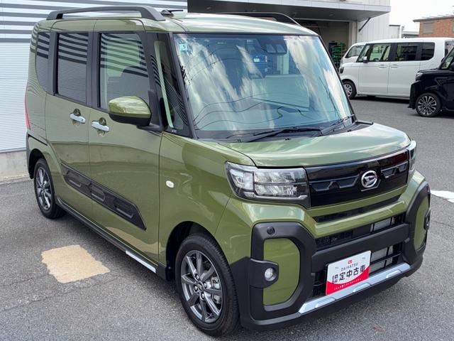 タントファンクロスLEDヘッドランプ 電動パーキング 両側パワースライドドア オートエアコン 前席シートヒーター 電動格納式ミラー オーディオ穴 バックカメラ対応(ナビ装着時) キーフリーシステム(奈良県)の中古車