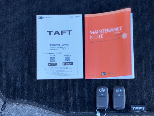 タフトG クロムベンチャーLEDヘッドランプ 電動パーキング アダプティブクルーズコントロール オートエアコン 電動格納式ミラー 前席シートヒーター オーディオ穴 バックカメラ対応(ナビ装着時)(奈良県)の中古車