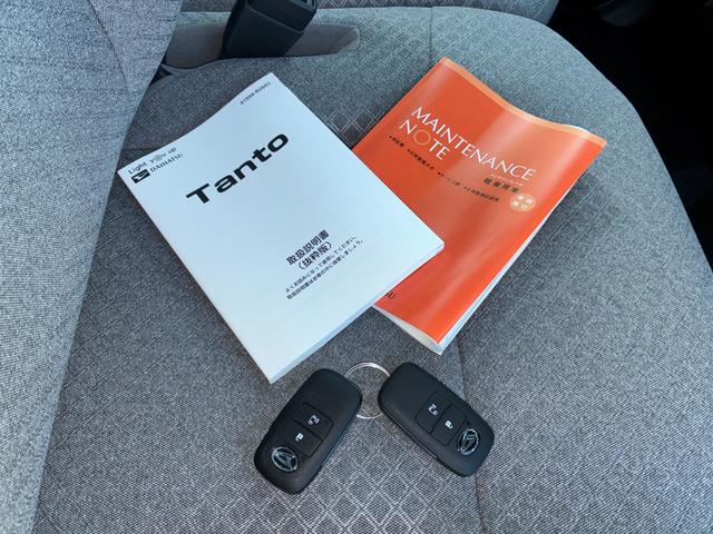 タントＸＬＥＤヘッドランプ　電動パーキング　助手席側パワースライドドア　前席シートヒーター　オートエアコン　電動格納式ミラー　コーナーセンサー　オーディオ穴　バックカメラ対応（ナビ装着時）（奈良県）の中古車