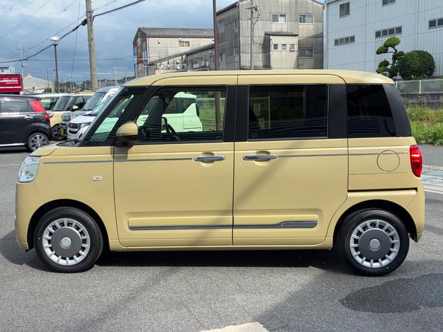 ムーヴキャンバスセオリーＧターボＬＥＤヘッドランプ　アダプティブクルーズコントロール　電動パーキング　前席シートヒーター　両側パワースライドドア　ＣＤチューナー　バックカメラ対応（ナビ装着時）　コーナーセンサー　キーフリーシステム（奈良県）の中古車