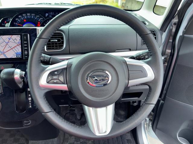 タントカスタムＲＳ　トップエディションＳＡIIナビゲーション（社外）　バックカメラ　ＬＥＤヘッドランプ　オートエアコン　電動格納式ミラー　両側パワースライドドア　オートライト　アイドリングストップ　　プッシュスタート　キーフリーシステム（奈良県）の中古車