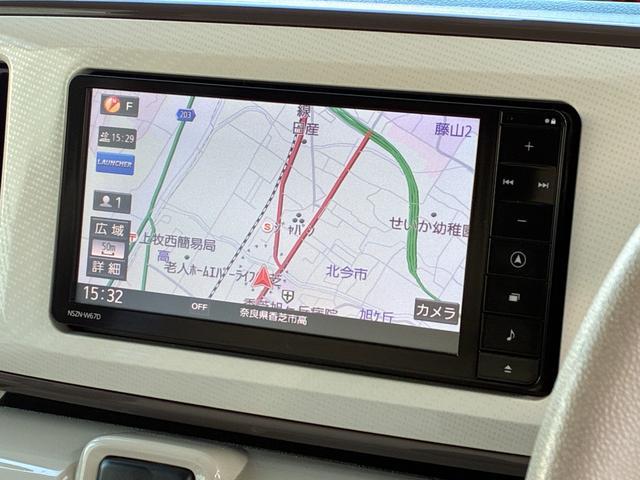ムーヴキャンバスGメイクアップ SAII純正ナビゲーション ドライブレコーダー ETC パノラマモニター LEDヘッドランプ 両側パワースライドドア スマートアシスト アイドリングストップ キーフリーシステム フォグランプ(奈良県)の中古車