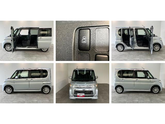 タントカスタムＸ　ナビ　左側電動スライドドア　走行３万７千キロＨＩＤライト　スマートキー　ワンセグナビ　ＥＴＣ車載器　左側電動スライドドア（滋賀県）の中古車