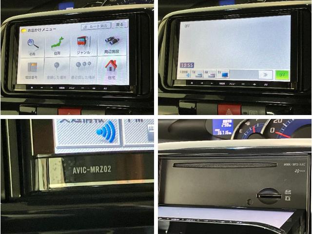 タントカスタムＸ　ナビ　左側電動スライドドア　走行３万７千キロＨＩＤライト　スマートキー　ワンセグナビ　ＥＴＣ車載器　左側電動スライドドア（滋賀県）の中古車