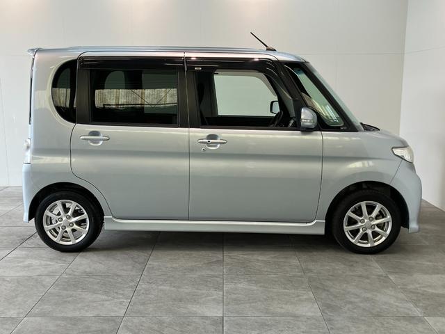 タントカスタムＸ　ナビ　左側電動スライドドア　走行３万７千キロＨＩＤライト　スマートキー　ワンセグナビ　ＥＴＣ車載器　左側電動スライドドア（滋賀県）の中古車