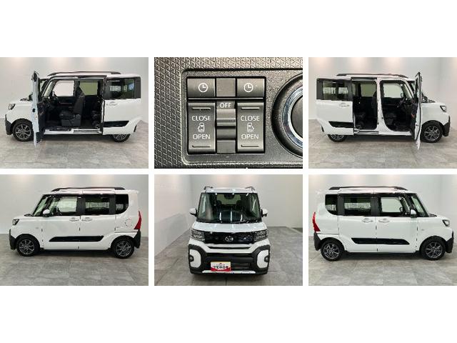 タントファンクロス 9型ディスプレイオーディオ 駐車支援システム衝突被害軽減ブレーキ コーナーセンサー 9型ディスプレイオーディオ フルセグ Bluetooth USB パノラマカメラ 両側電動スライドドア 前席シートヒーター LED スマートパノラマパーキング(滋賀県)の中古車