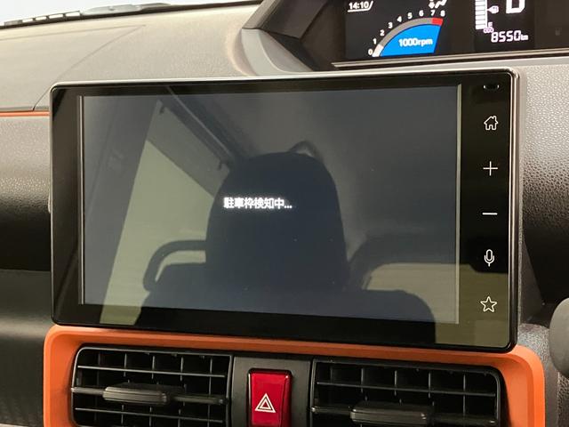 タントファンクロス 9型ディスプレイオーディオ 駐車支援システム衝突被害軽減ブレーキ コーナーセンサー 9型ディスプレイオーディオ フルセグ Bluetooth USB パノラマカメラ 両側電動スライドドア 前席シートヒーター LED スマートパノラマパーキング(滋賀県)の中古車