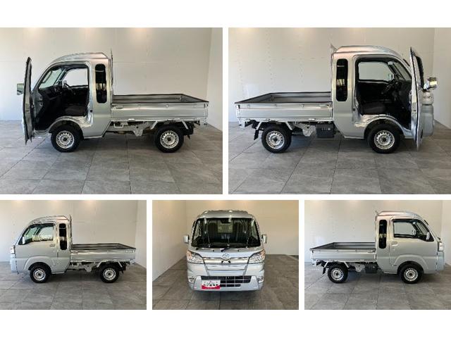ハイゼットトラックジャンボＳＡ３ｔ　４ＷＤ　ＡＴ車　キーレス　パワーウインドウ衝突被害軽減ブレーキ　スマアシ３ｔ　リヤーコーナーセンサー　ＣＤステレオ　ＬＥＤヘッドライト　パワーウインドウ　荷台作業灯　マニュアルレベリング　キーレスエントリー　パートタイム４ＷＤ　ＡＴ車（滋賀県）の中古車