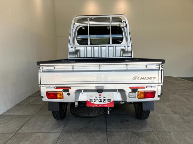 ハイゼットトラックジャンボＳＡ３ｔ　４ＷＤ　ＡＴ車　キーレス　パワーウインドウ衝突被害軽減ブレーキ　スマアシ３ｔ　リヤーコーナーセンサー　ＣＤステレオ　ＬＥＤヘッドライト　パワーウインドウ　荷台作業灯　マニュアルレベリング　キーレスエントリー　パートタイム４ＷＤ　ＡＴ車（滋賀県）の中古車