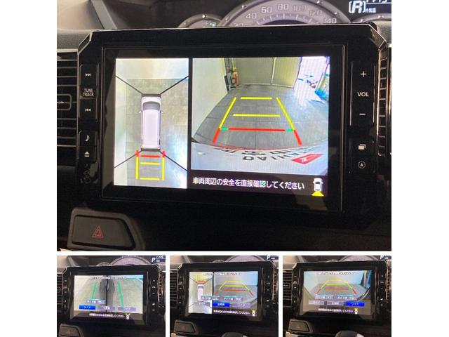 ウェイクＧターボリミテッドＳＡ３　８型ナビ　パノラマカメラ追突被害軽減ブレーキ　スマアシ３　両側電動スライドドア　ＬＥＤ　スマートキー　８インチフルセグナビ　ＤＶＤ　Ｂｌｕｅｔｏｏｔｈ　ＵＳＢ　パノラマカメラ　後席モニター　前後ドラレコ（滋賀県）の中古車