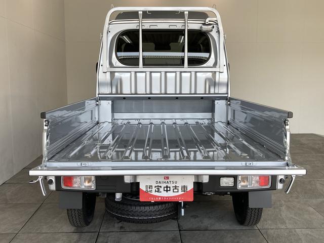 ハイゼットトラックジャンボエクストラ　届出済未使用車　４ＷＤ　ＣＶＴ車追突被害軽減ブレーキ　スマアシ　ＬＥＤ　スマートキー　荷台作業灯　パワーウインドウ　パートタイム４ＷＤ　デフロック（滋賀県）の中古車