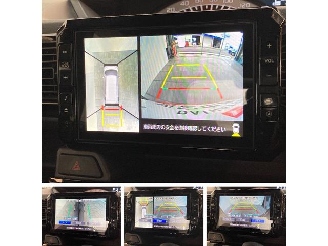 ウェイクＬ　ＶＳ　ＳＡIII　８型ナビ　パノラマカメラ　車検整備付追突被害軽減ブレーキ　スマアシ３　ＬＥＤ　スマートキー　両側電動スライドドア　８インチフルセグナビ　ＤＶＤ　Ｂｌｕｅｔｏｏｔｈ　ＵＳＢ　パノラマカメラ　前後ドラレコ（滋賀県）の中古車