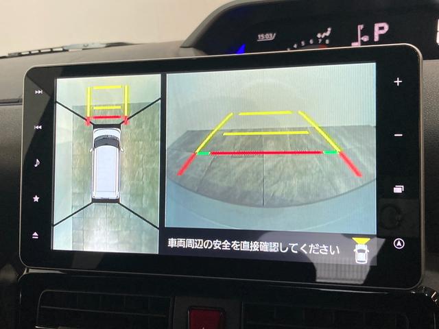 タントカスタムＲＳ　ターボ　９インチフルセグナビ　全周囲カメラ衝突被害軽減ブレーキ　コーナーセンサー　ターボ　９型フルセグナビ　Ｂｌｕｅｔｏｏｔｈ　ＤＶＤ　ＣＤ録音　全周囲カメラ　ナビ連動前後ドラレコ　ＥＴＣ　両側電動スライド　ＬＥＤ　オートライト　エコアイドル（滋賀県）の中古車